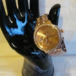 Geneva Watch Women Luxury Brand Rhinestone Watch